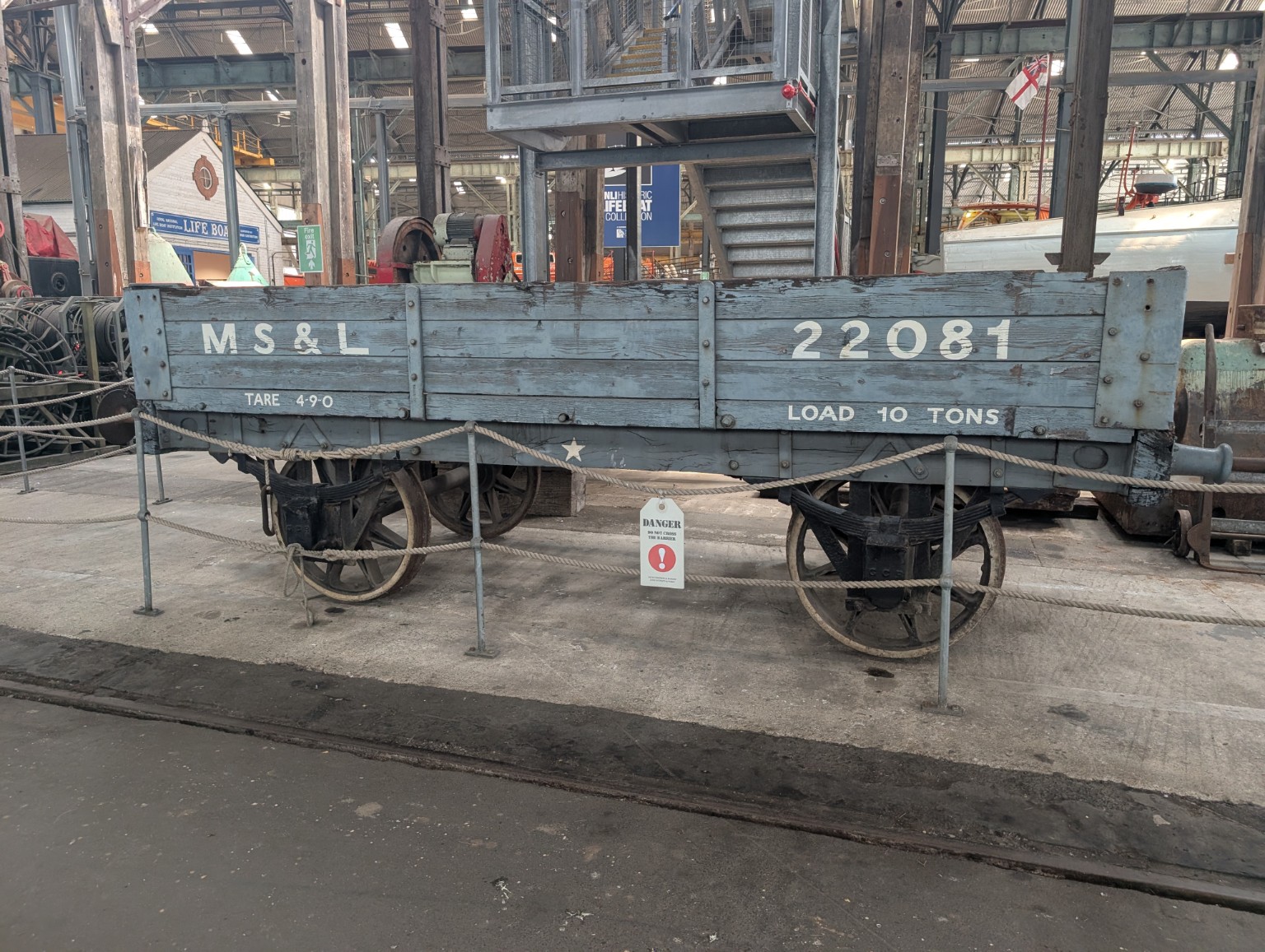 Manchester, Sheffield and Lincolnshire Railway 8-ton, 3-plank wagon
